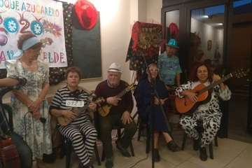 Fiesta de Carnaval en El Roque Azucarero (Foto cedida a TA)